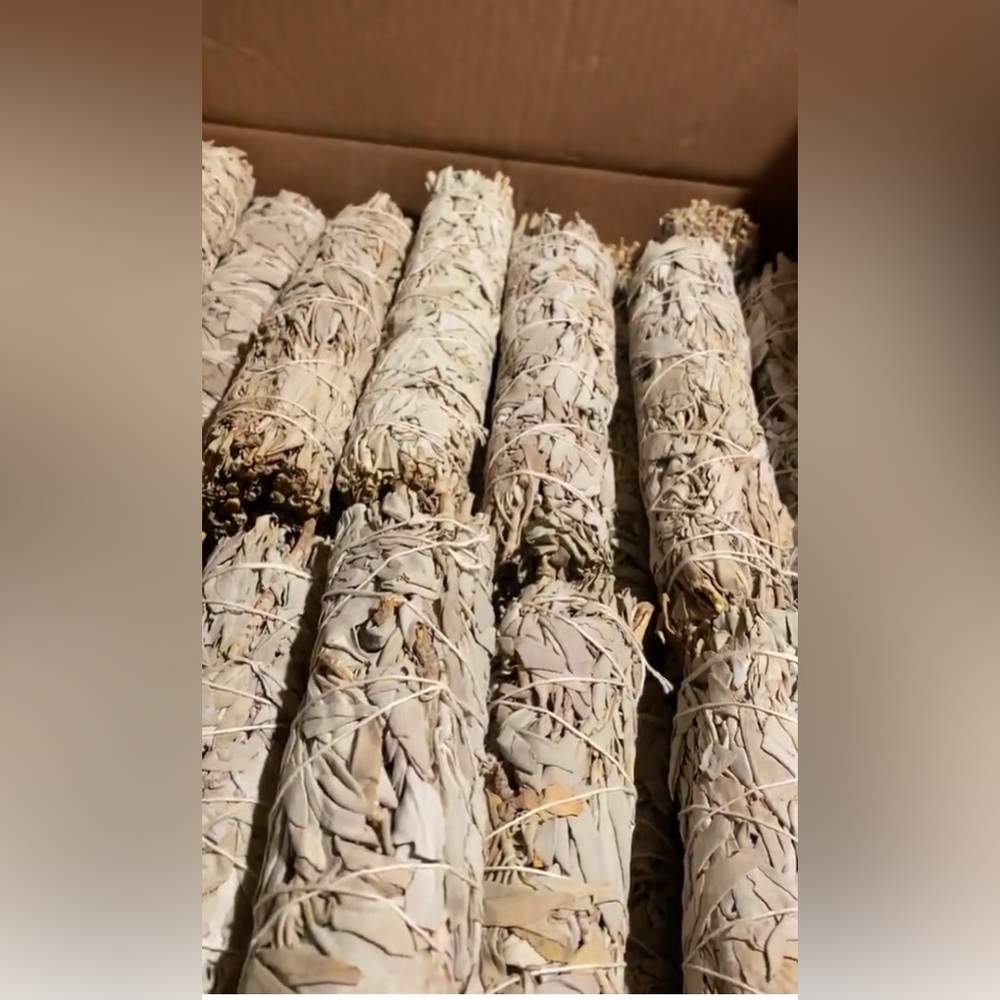 9” Large White Sage Smudge Stick